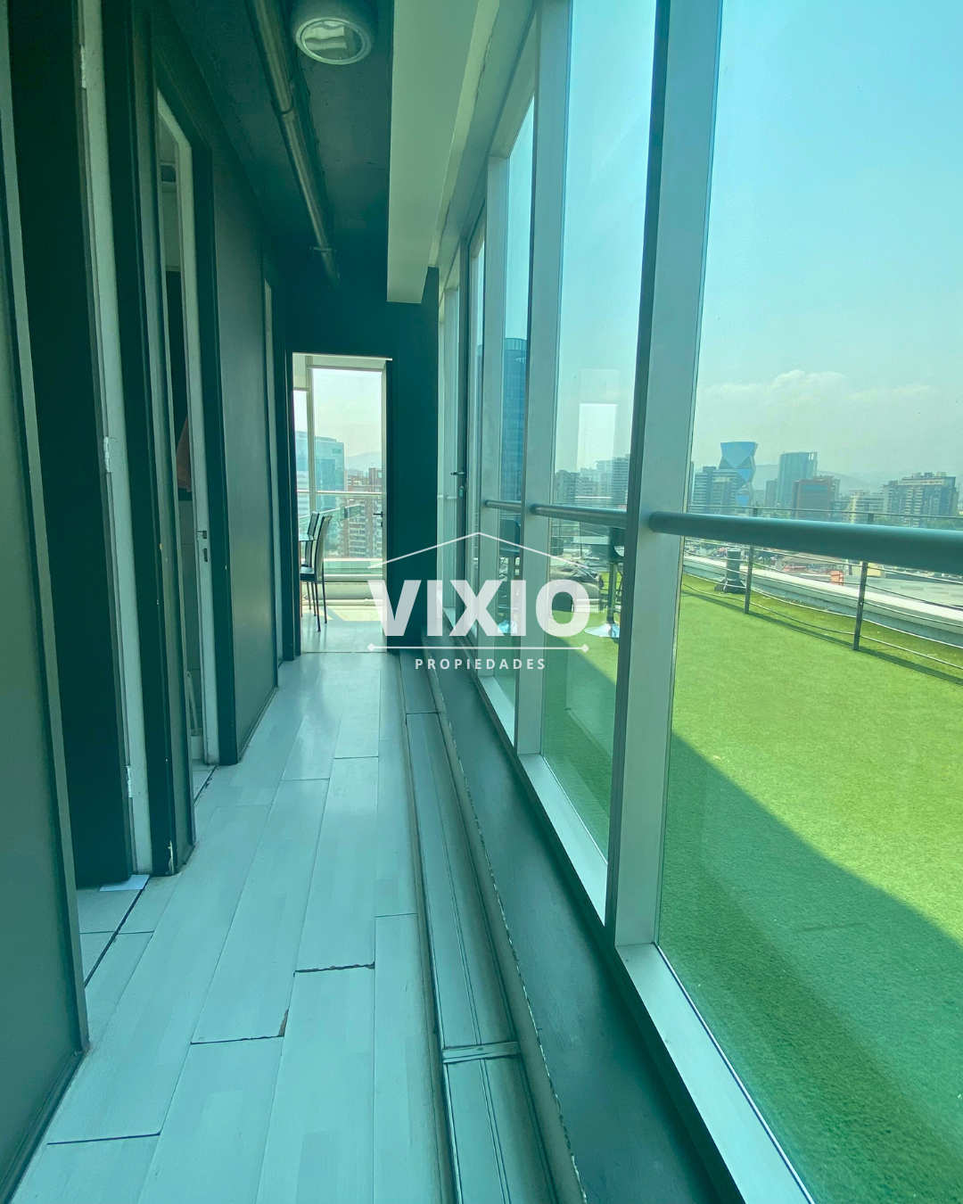 Arriendo Oficina Duplex Con Gran Terraza 5 Privados Y Planta Abierta