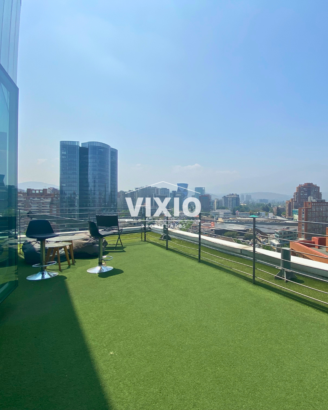Arriendo Oficina Duplex Con Gran Terraza 5 Privados Y Planta Abierta