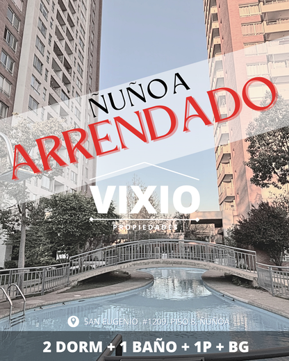 Arriendo Departamento En San Eugenio Ñuñoa
