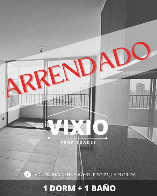 Arriendo Departamento Nuevo La Florida Metro Vicente Valdes