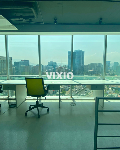 Arriendo Oficina Duplex Con Gran Terraza 5 Privados Y Planta Abierta