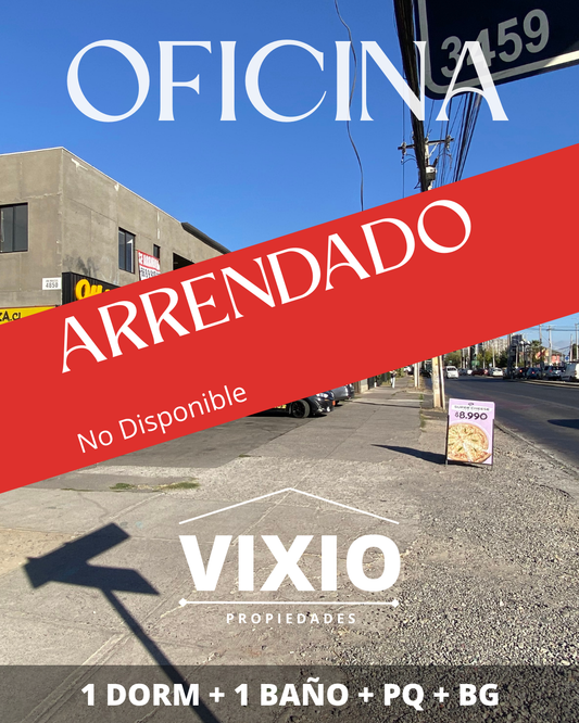 Arriendo Oficina Macul 1 Privado Excelente Ubicación