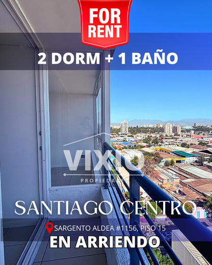 Departamento En Arriendo En Santiago Centro