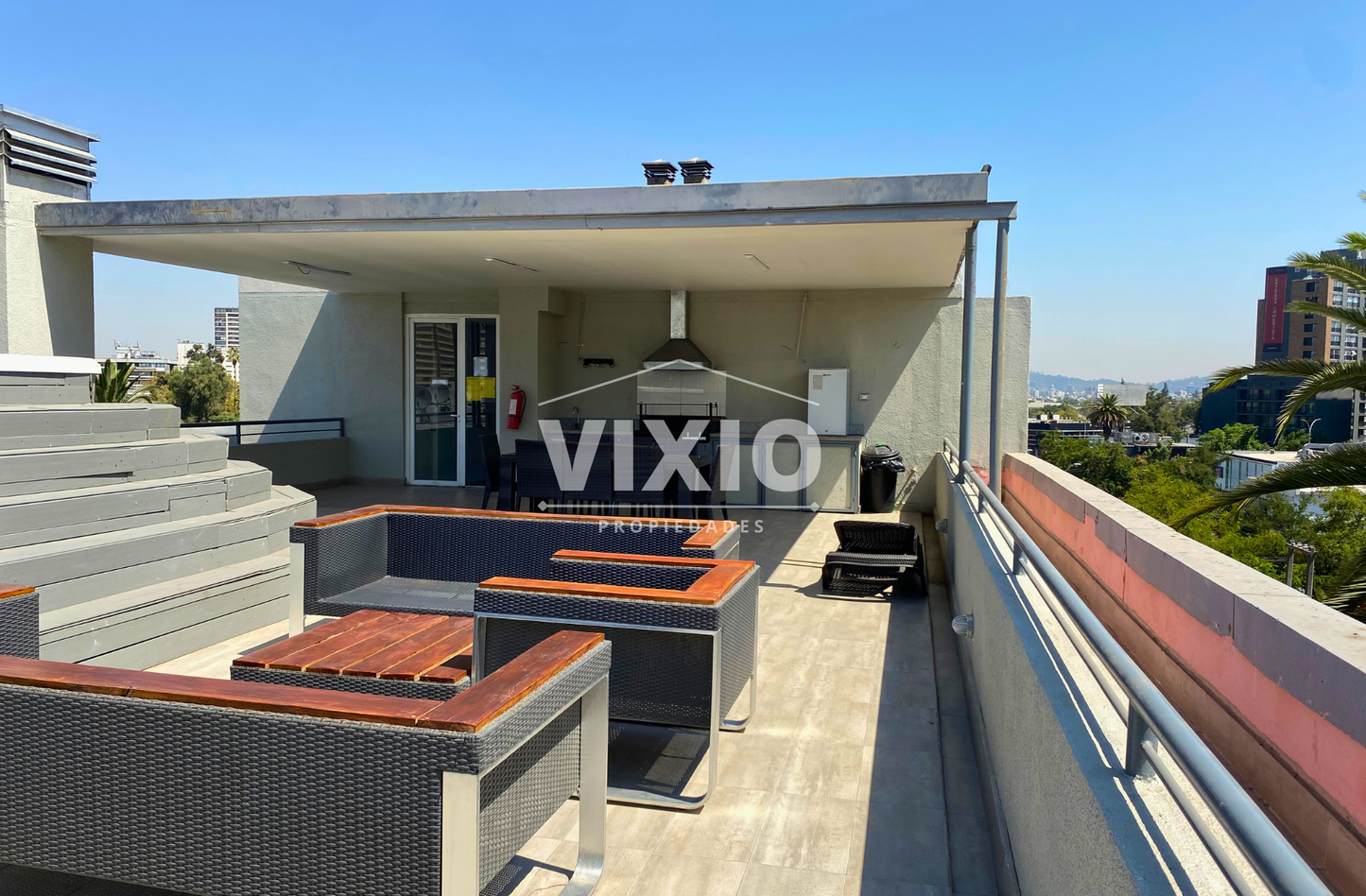 Arriendo Ñuñoa Amoblado 1 Dormitorio Estacionamiento