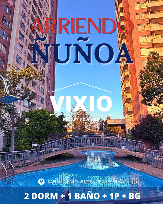 Arriendo Departamento En San Eugenio Ñuñoa