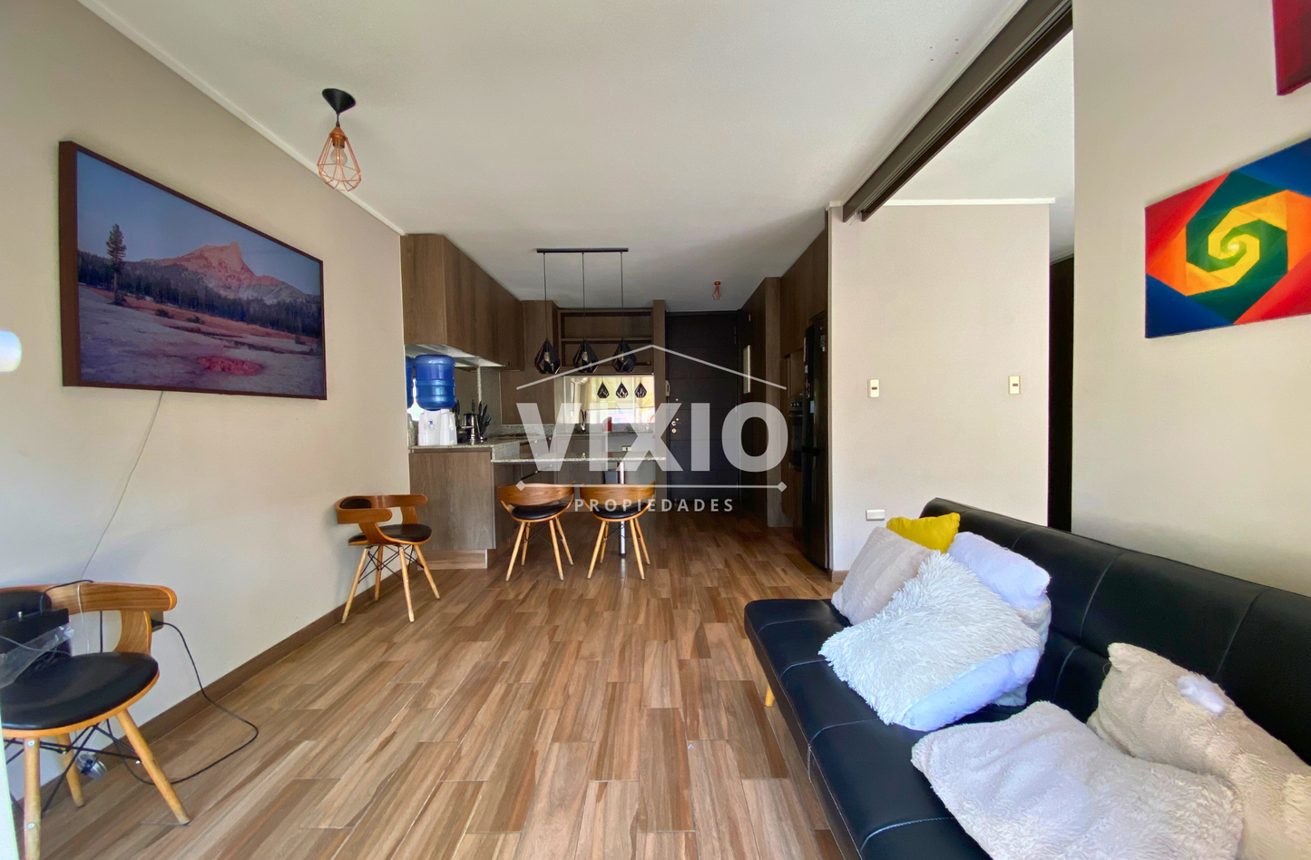 Arriendo Ñuñoa Amoblado 1 Dormitorio Estacionamiento