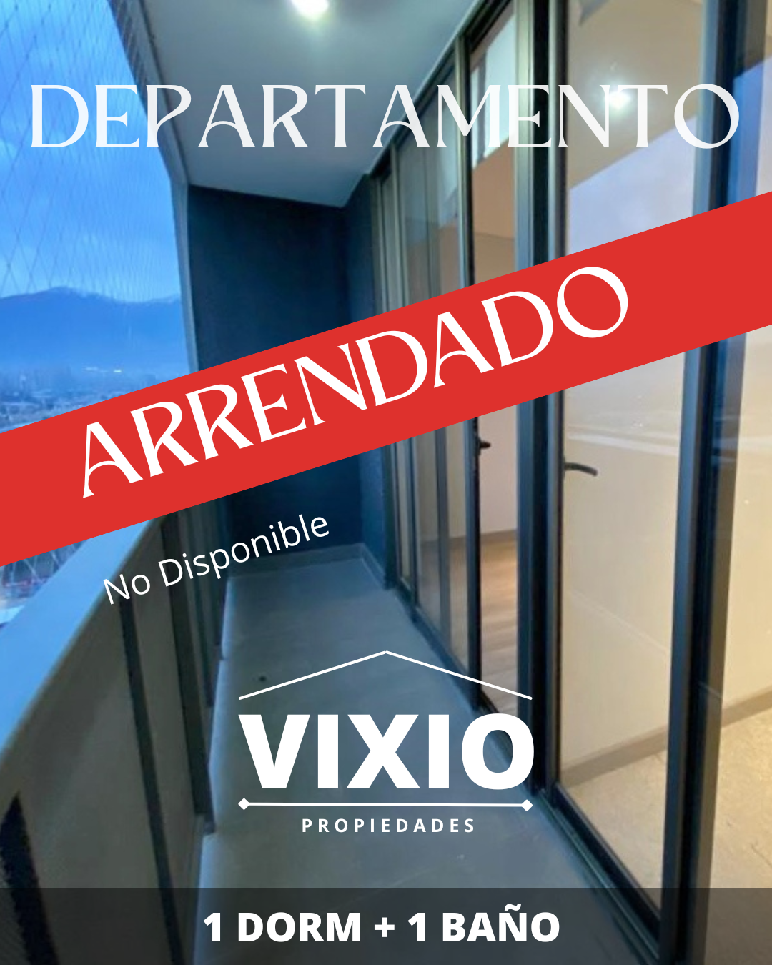 Arriendo Frente A Metro 1 Dormitorio Y Balcón San Joaquin