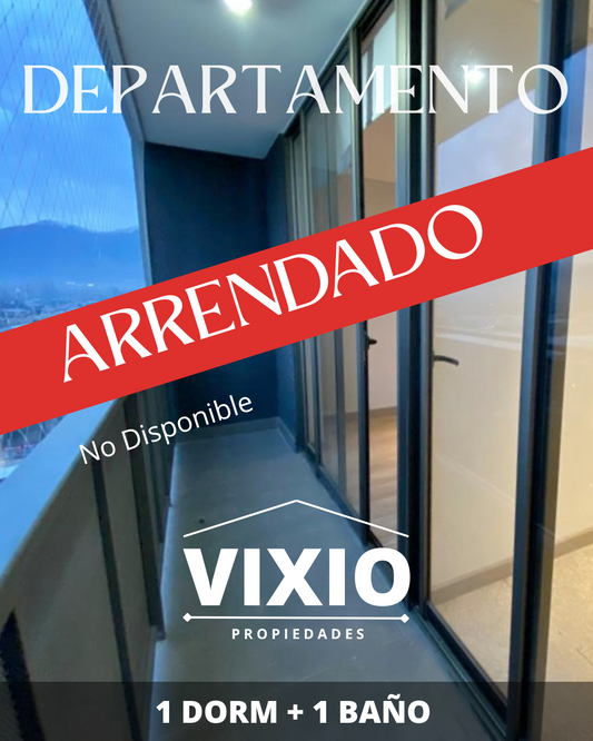 Arriendo Frente A Metro 1 Dormitorio Y Balcón San Joaquin