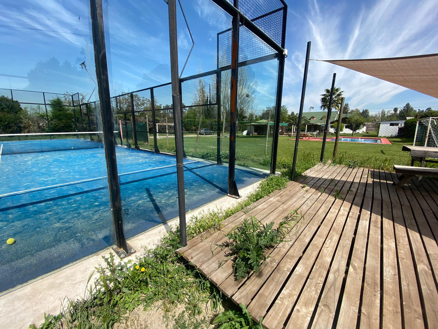 Parcela Calera de Tango RM. Deportiva Cancha de Padel y Tenis