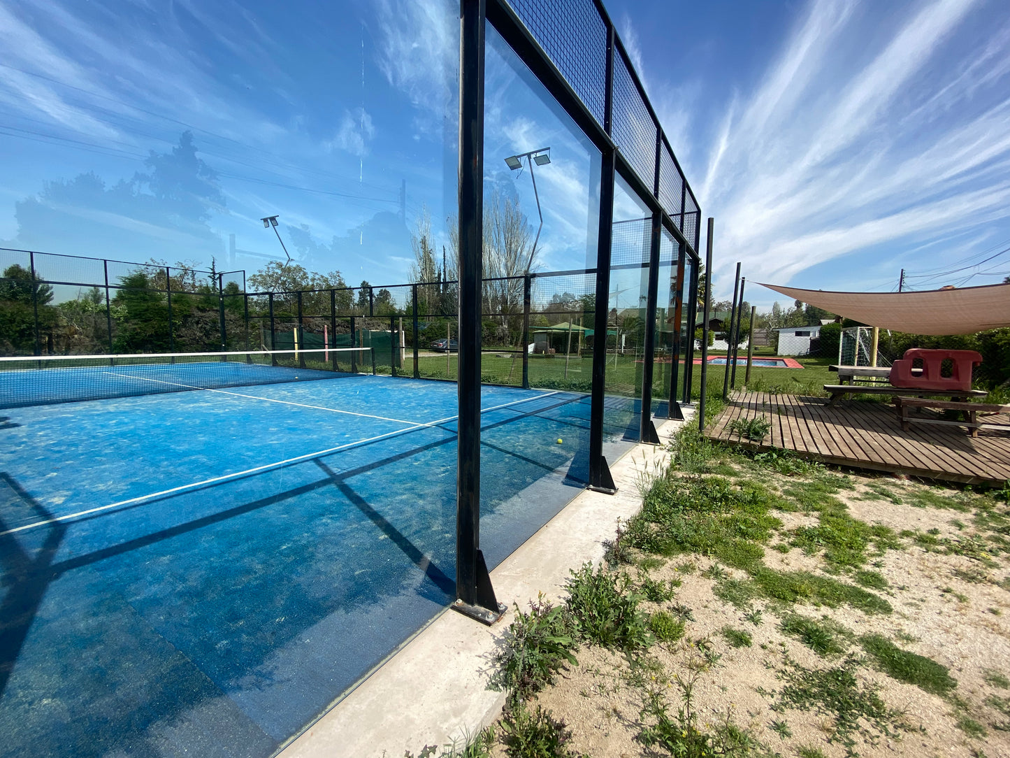 Parcela Calera de Tango RM. Deportiva Cancha de Padel y Tenis